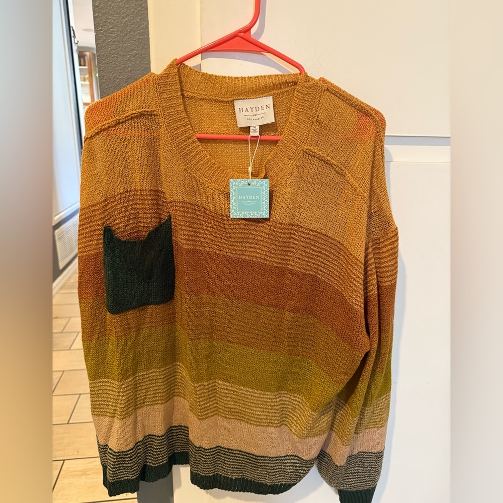 Hayden Striped Multicolor Sweater